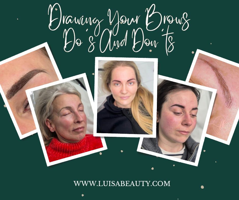 Drawing your brows Do’s and Don’ts